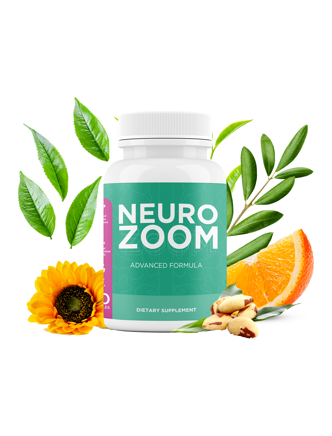 NeuroZoom Brain Supplement Bottle